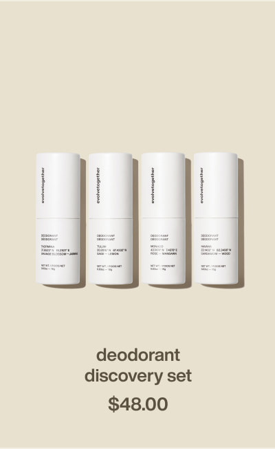 deodorant discovery set | $48.00