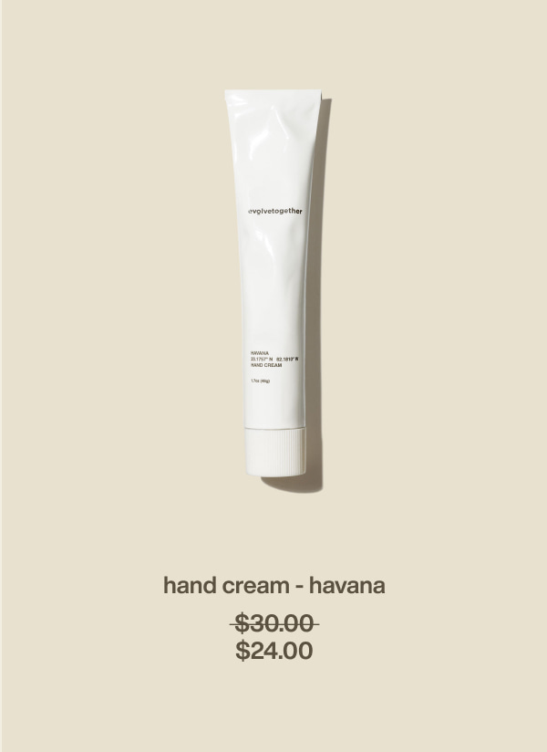 hand cream - havana | $24.00