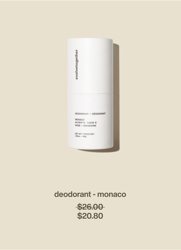 deodorant - monaco | $20.80