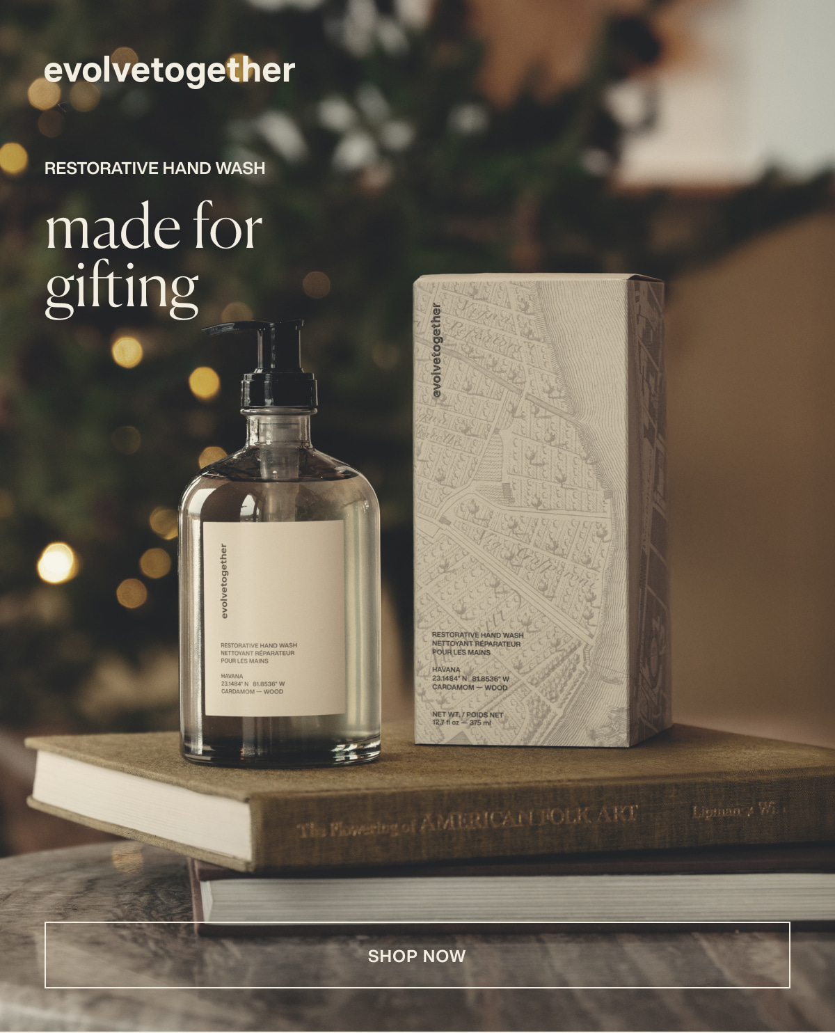 evolvetogether | restorative hand wash | made for gifting | [ shop now ]