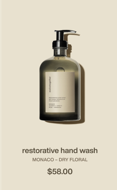 restorative hand wash | monaco – dry floral | $58.00