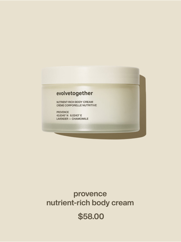 provence nutrient-rich body cream | $58.00