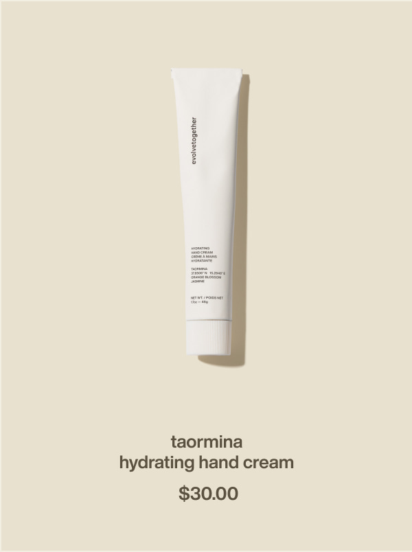 taormina hydrating hand cream | $30.00