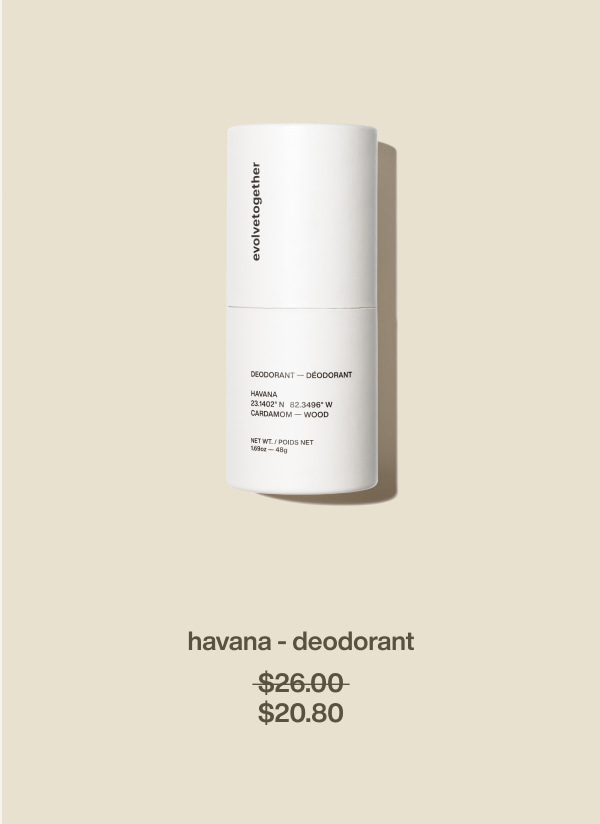 havana - deodorant | $20.80
