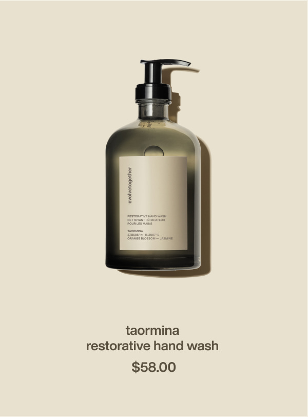taormina | restorative hand wash | $58.00