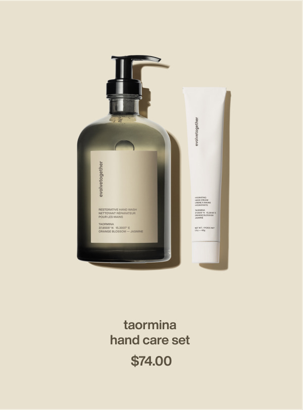 taormina | hand care set | $74.00
