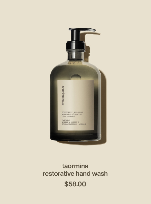 taormina | restorative hand wash | $58.00