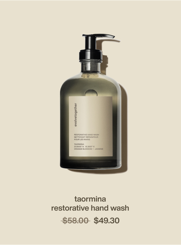 taormina | restorative hand wash | $49.30