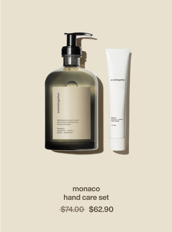 monaco | hand care set | $62.90
