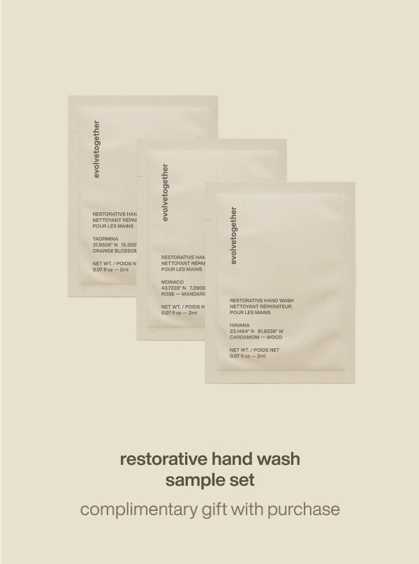 restorative hand wash sample set | complimentary gift with purchase
