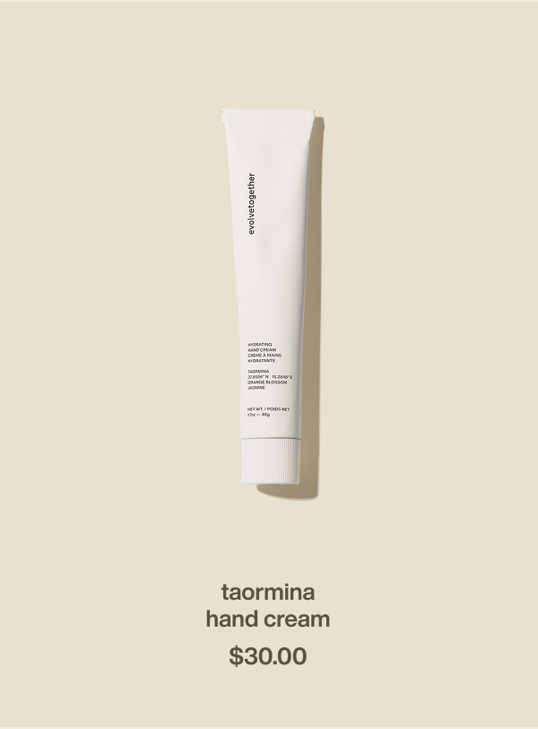 taormina | hand cream | $30.00