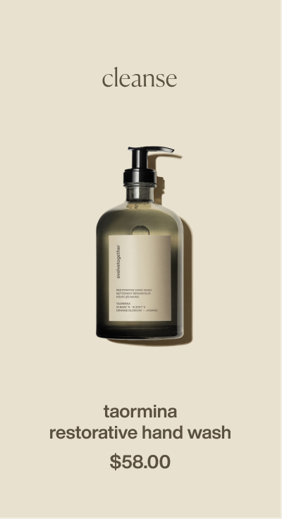 cleanse | taormina | restorative hand wash | $58.00