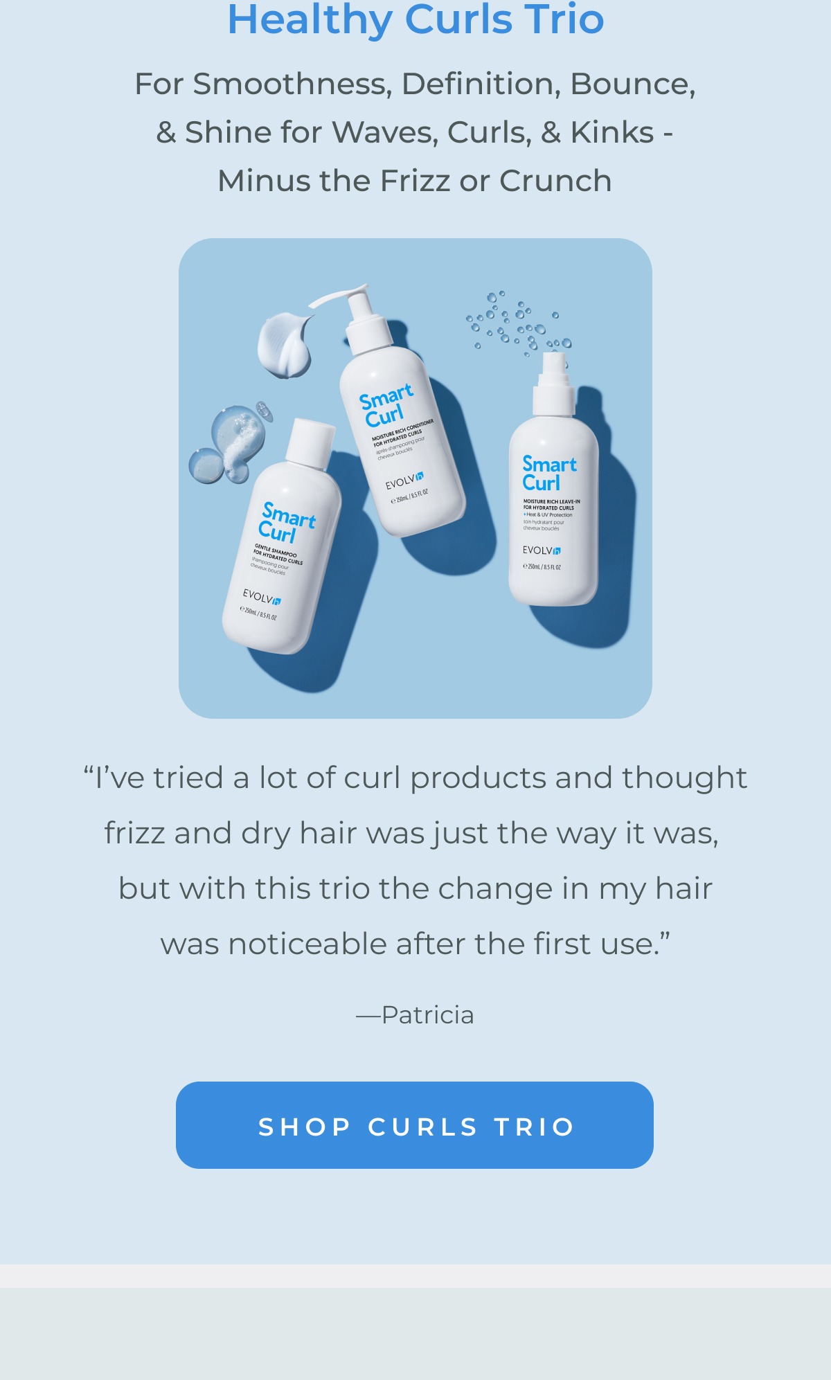 Shop Healthy Curls Trio