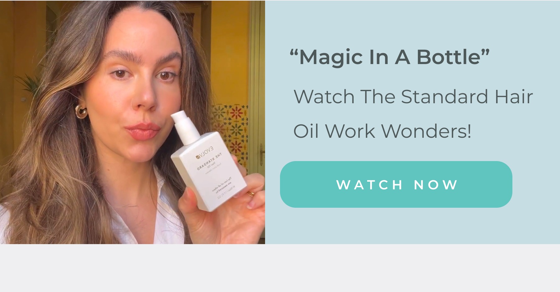 Watch The Standard Hair Oil work wonders.