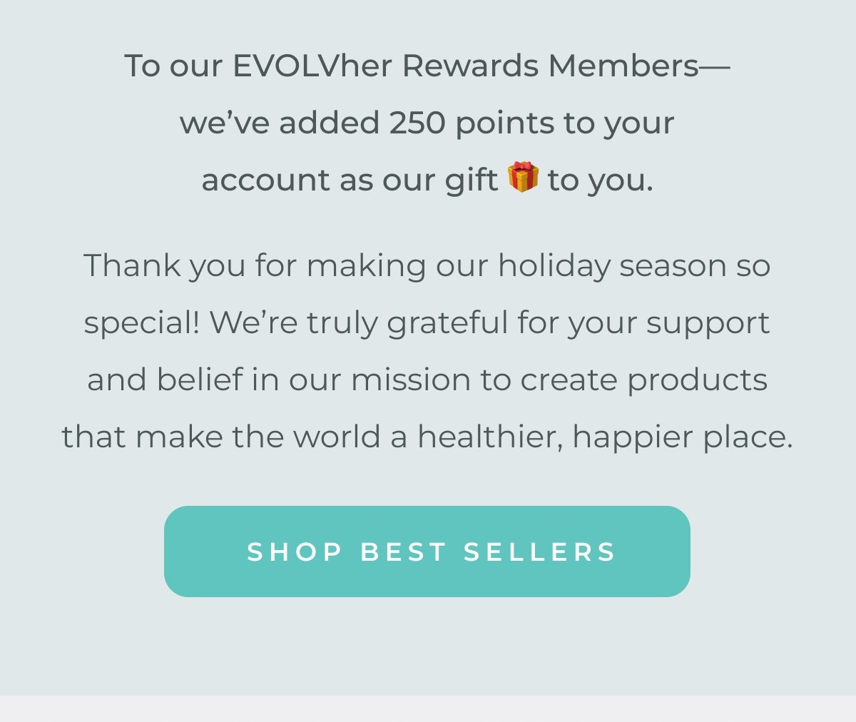 Happy Holidays! Enjoy 250 bonus reward points.