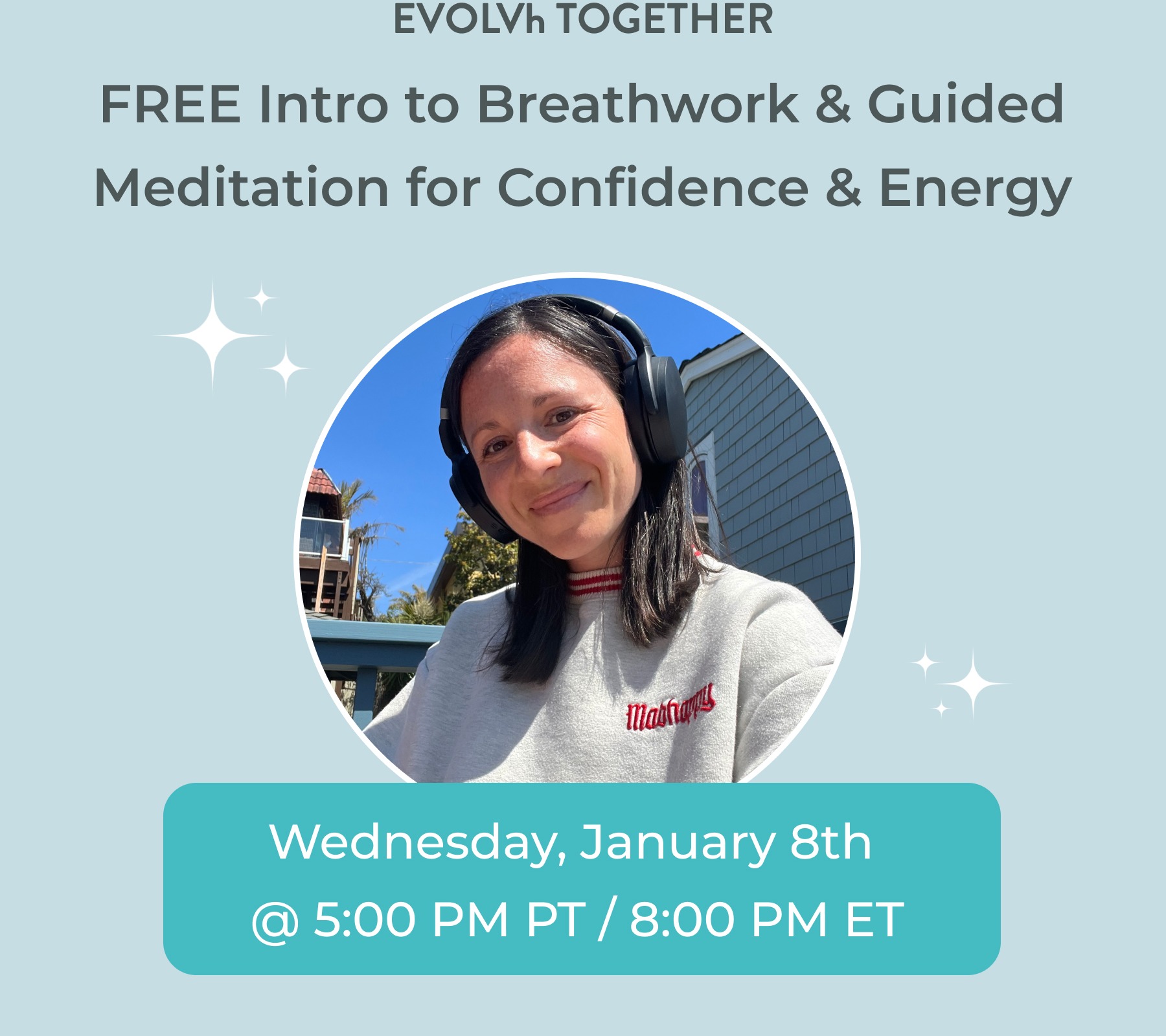 Join us for a FREE Intro to Breathwork and Guided Meditation class!