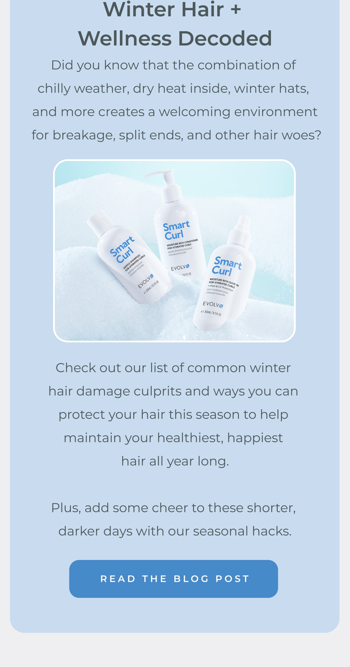 On the blog: Winter Hair + Wellness Decoded