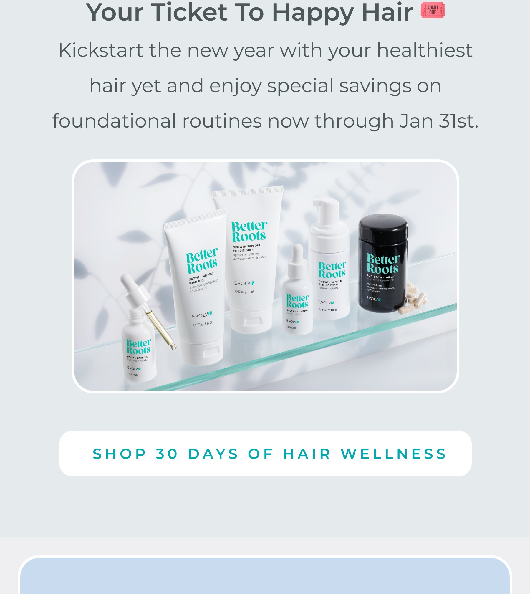 Your Ticket to Happy, Healthy Hair