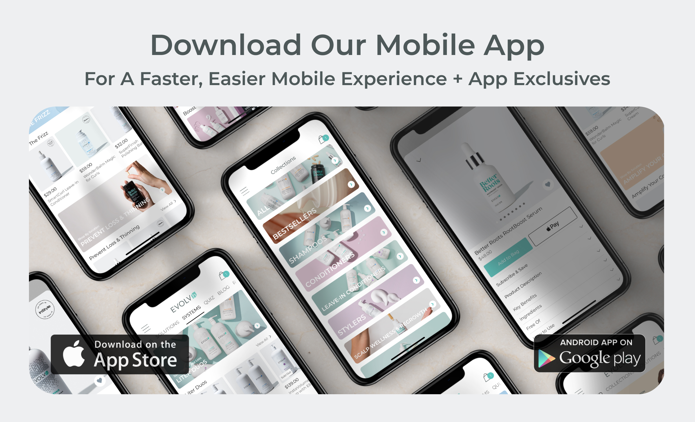 Download the EVOLVh app