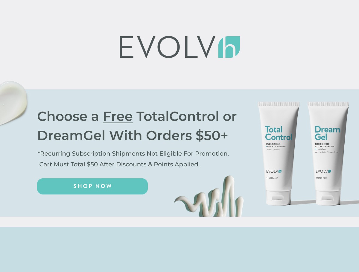Choose a FREE TotalControl or DreamGel with orders $50 and over.
