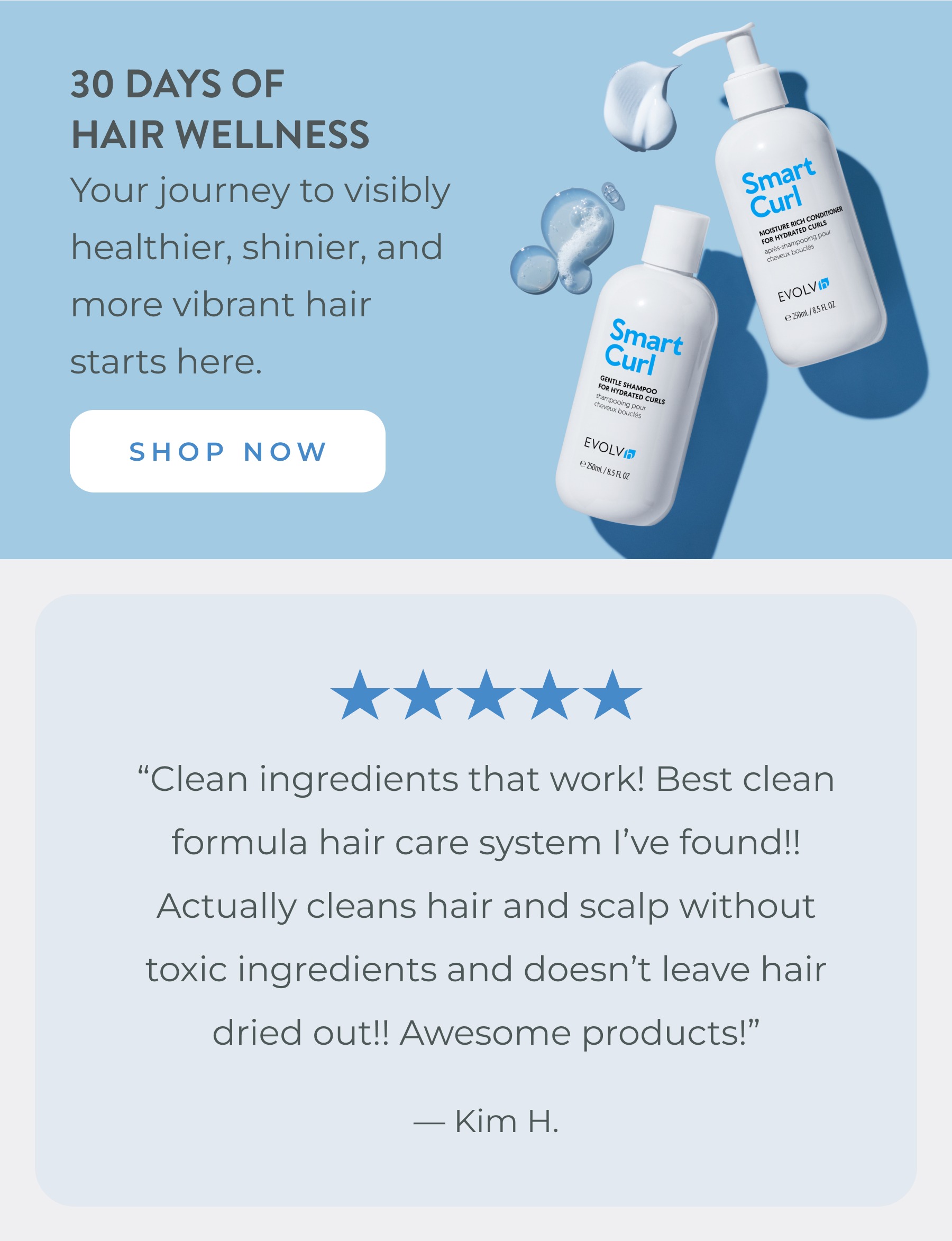Shop 30 Days of Hair Wellness and save on healthy hair favorites.