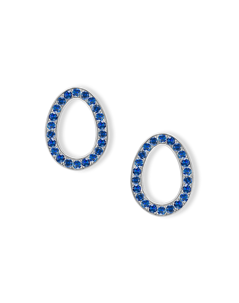 Sasha Egg Stud Earrings