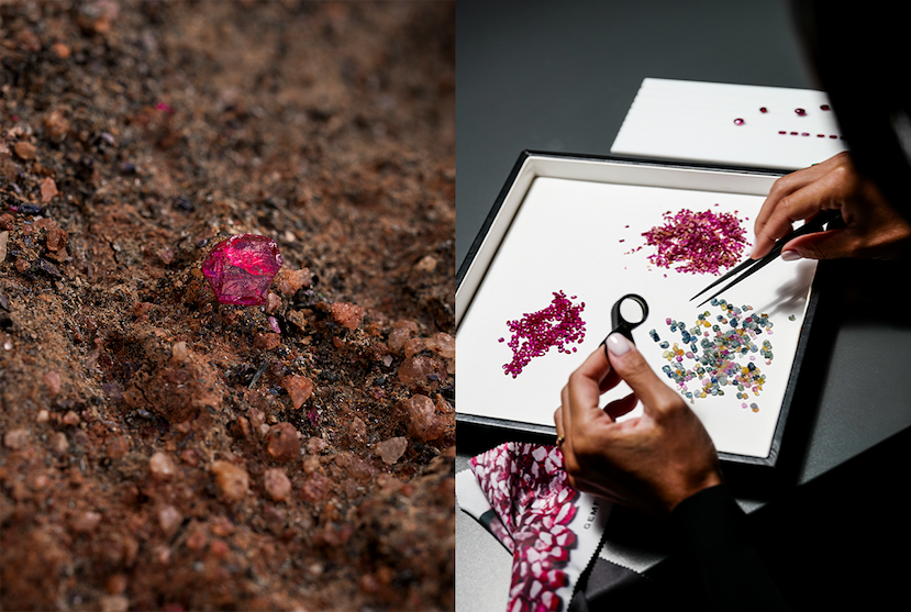 Rubies, from earth to examining