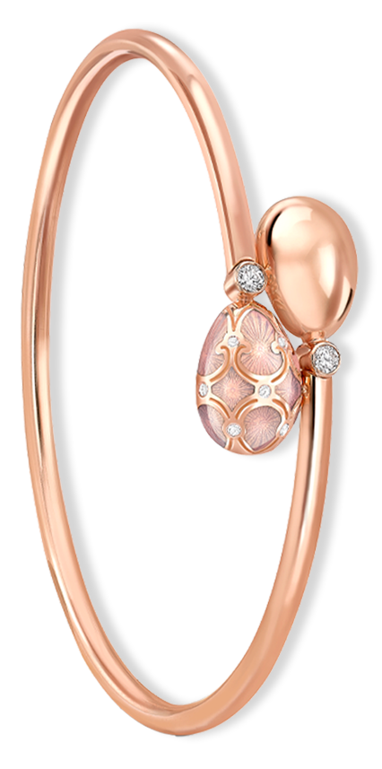 Guilloché Enamel Crossover Bracelet