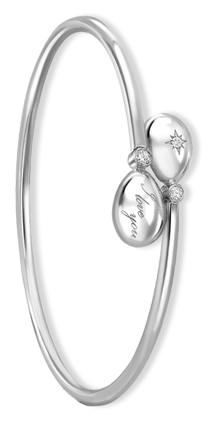 I Love You Crossover Bracelet