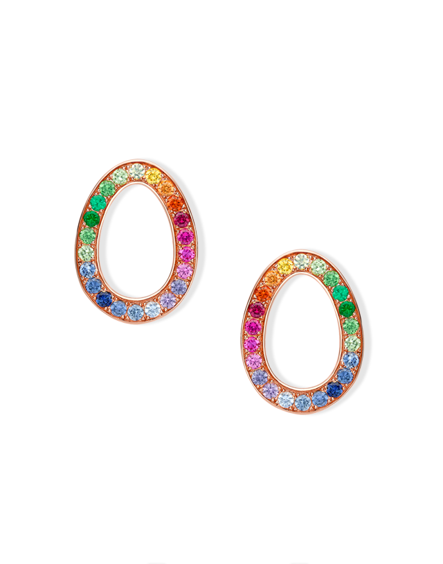 Sasha Egg Stud Earrings