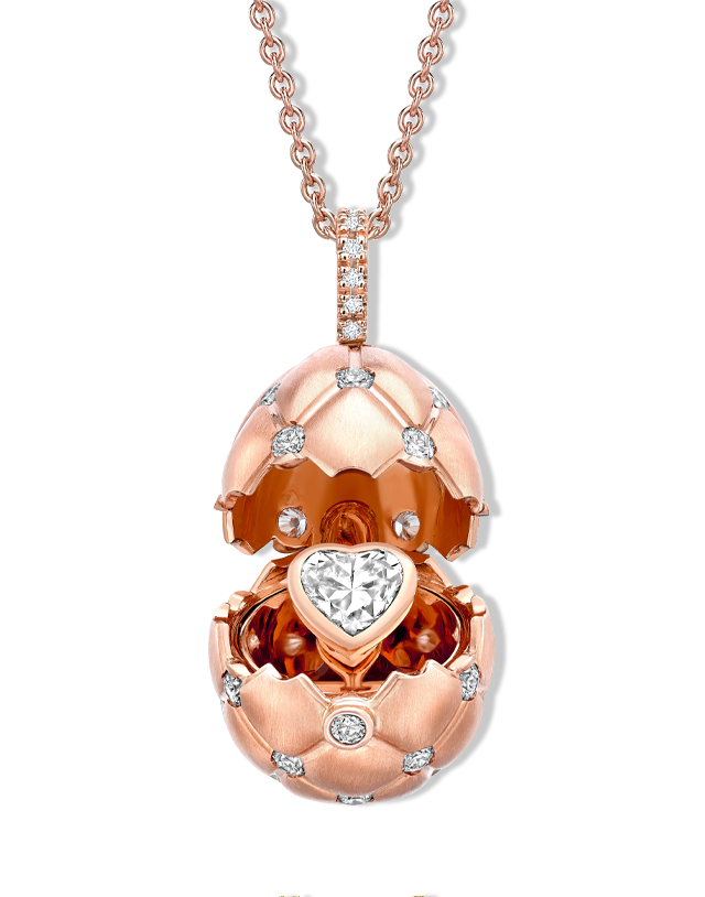 Brushed Heart Surprise Locket