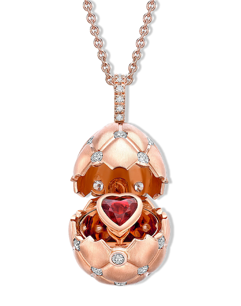Brushed Heart Surprise Locket