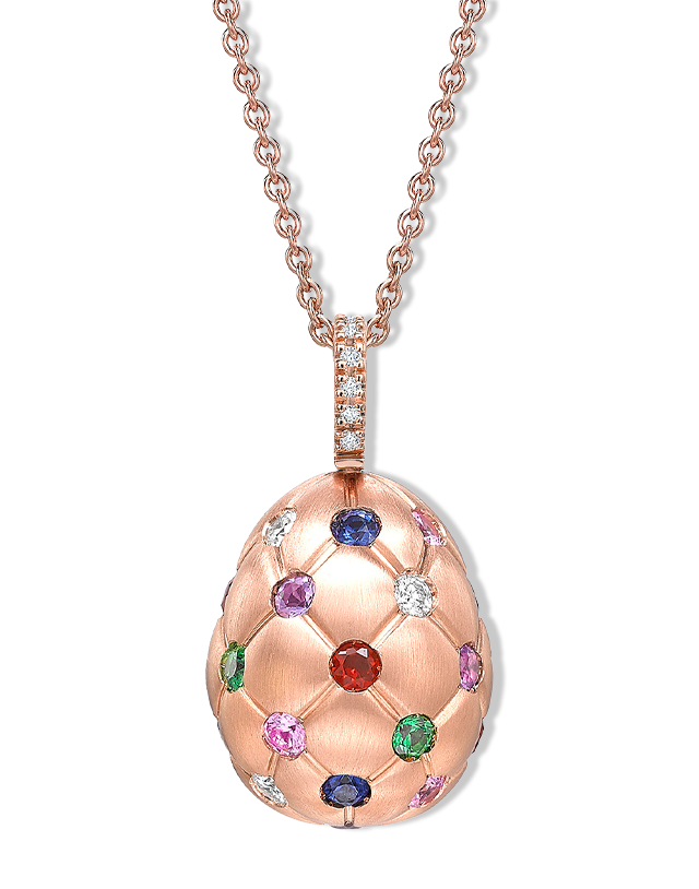 Brushed Egg Pendant