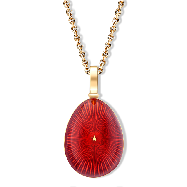 Starburst Egg Pendant