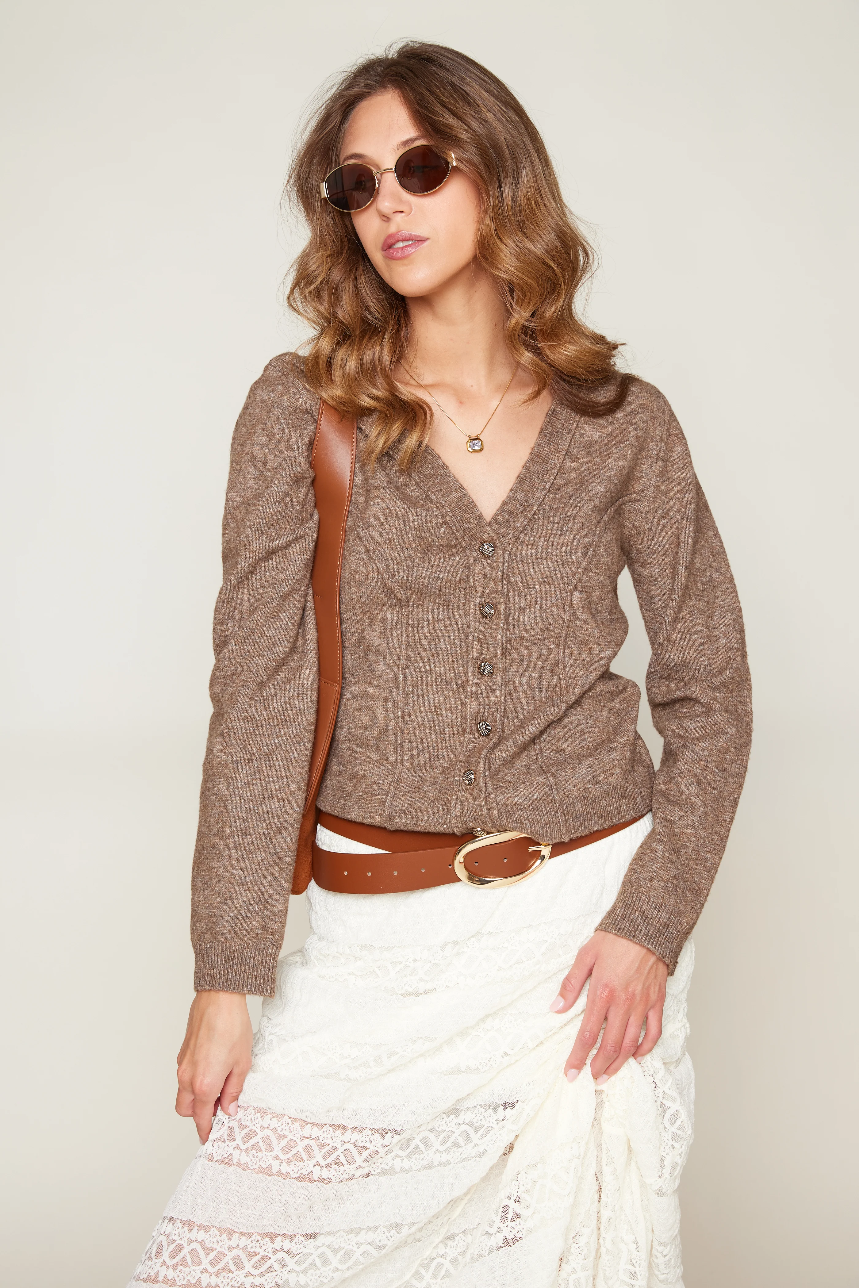 Image of Cain Button Up Sweater