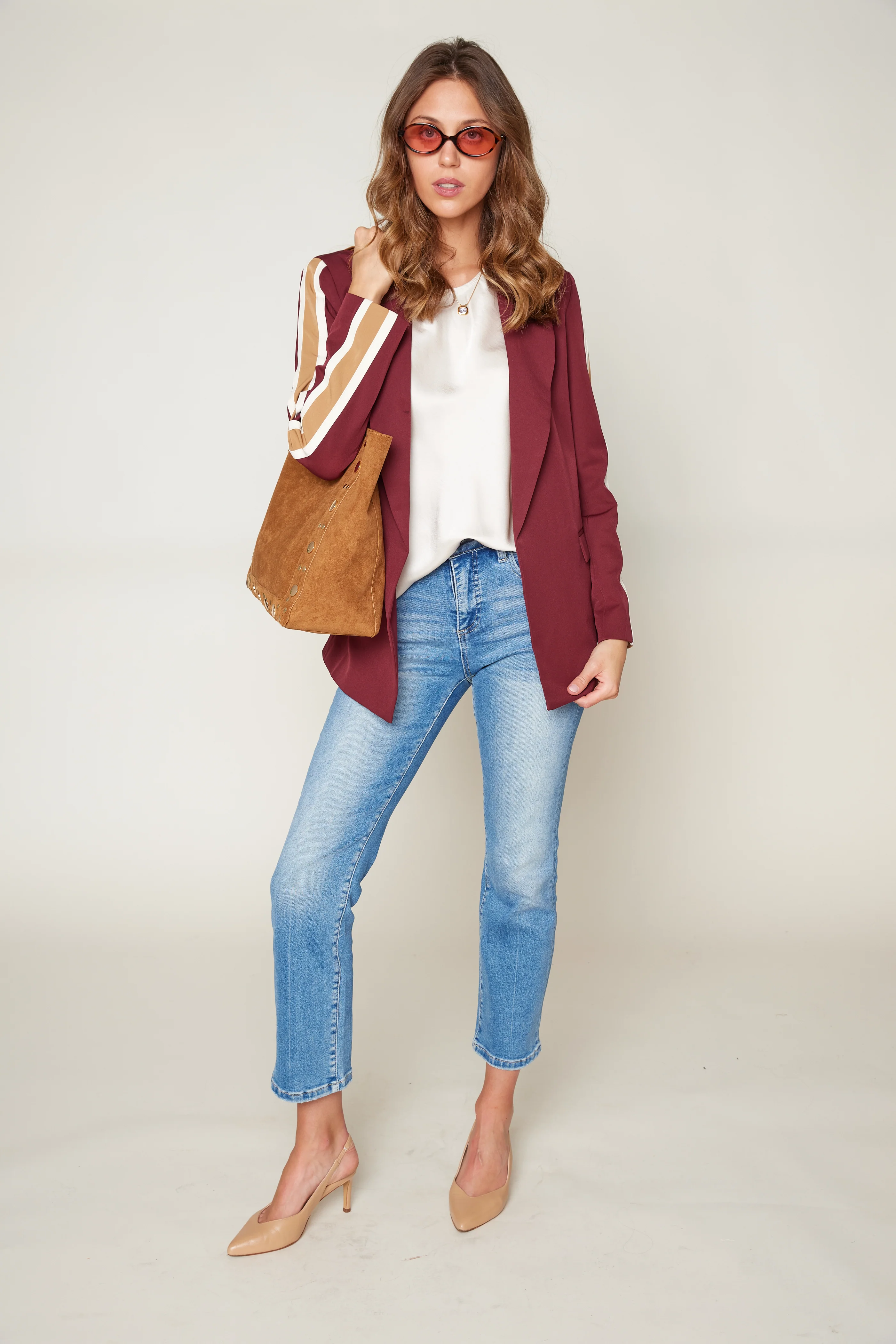 Image of Fayth High Rise-Crop Straight Jeans