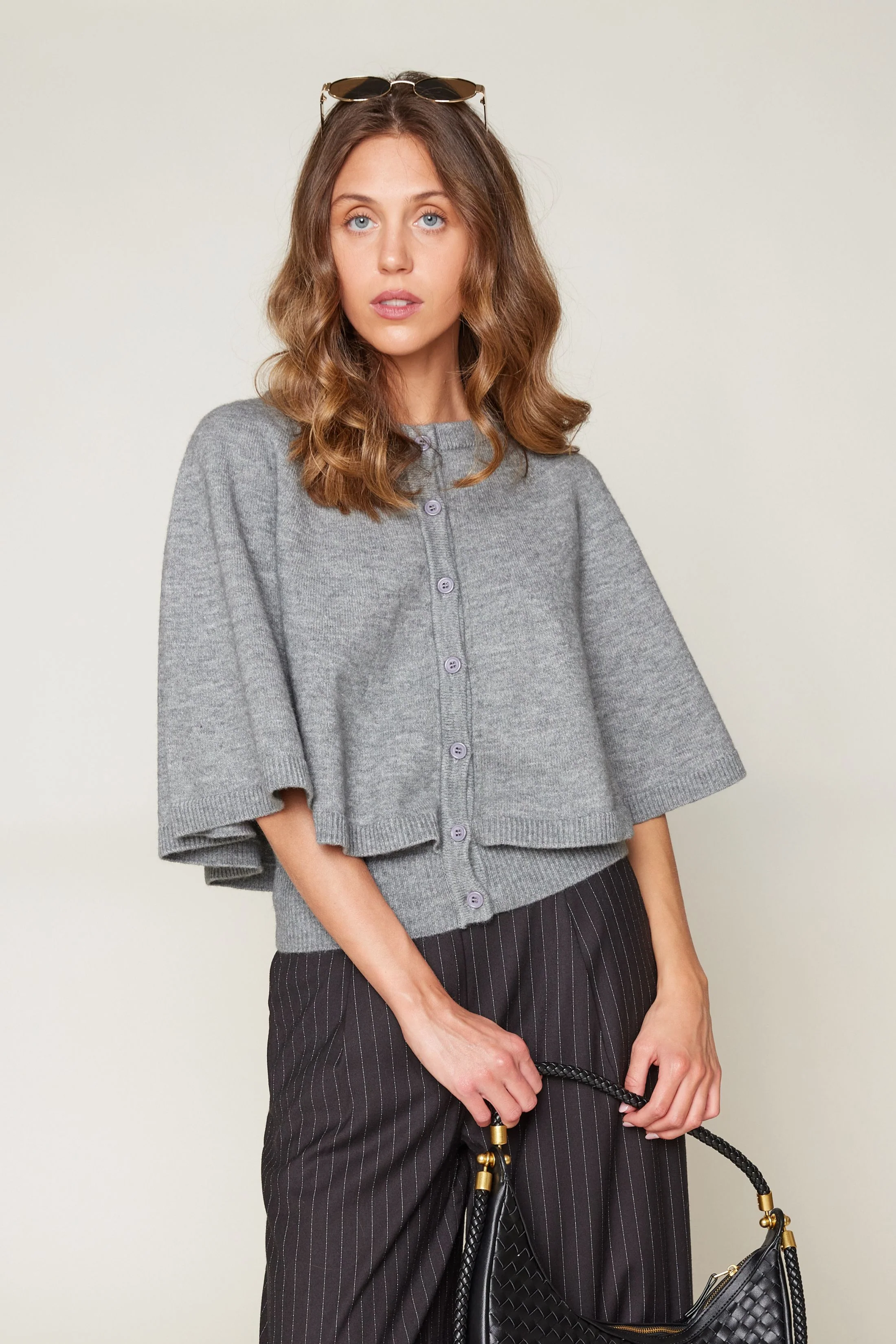 Image of Cassie Button Up Poncho
