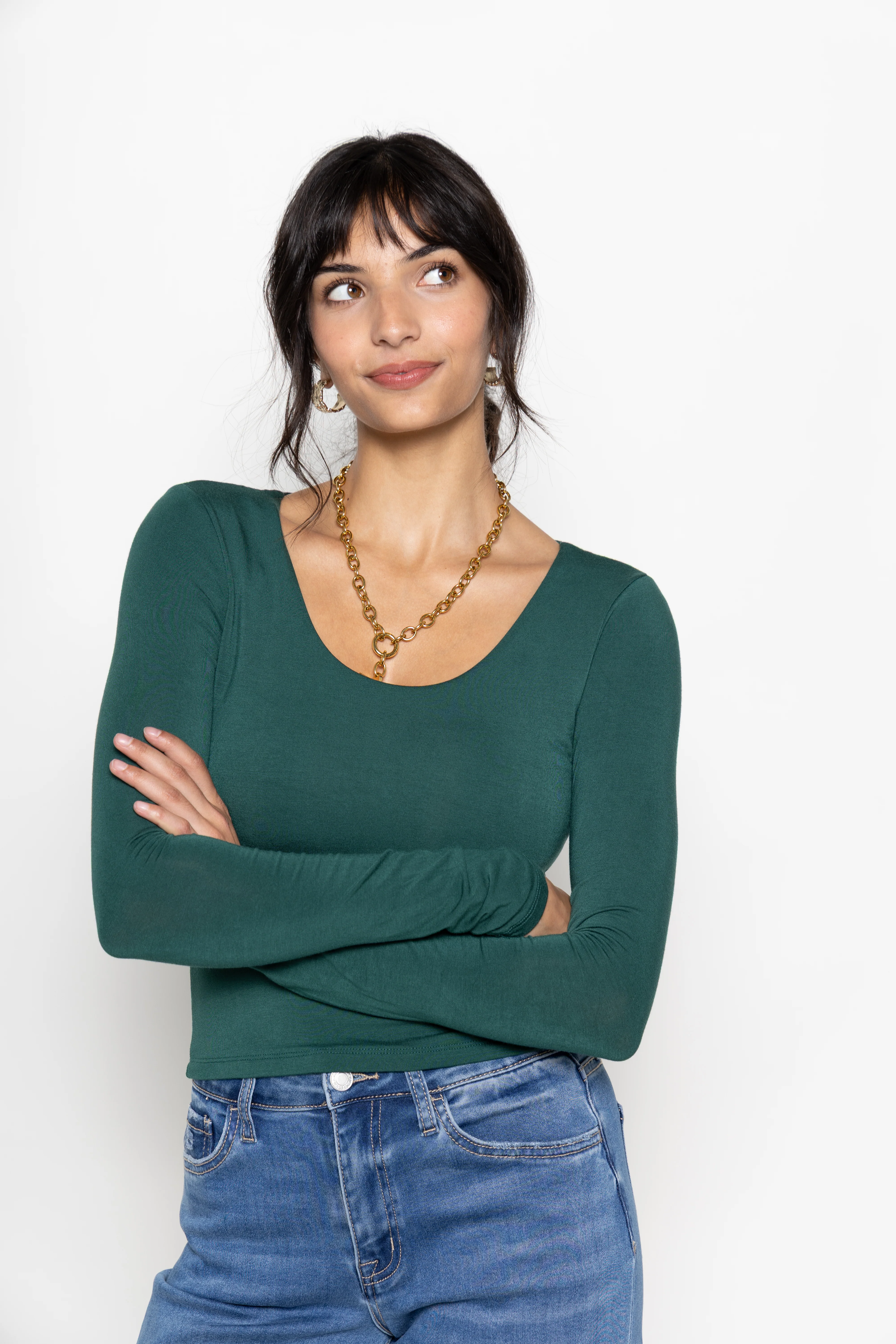 Image of Annaston Long Sleeve Top