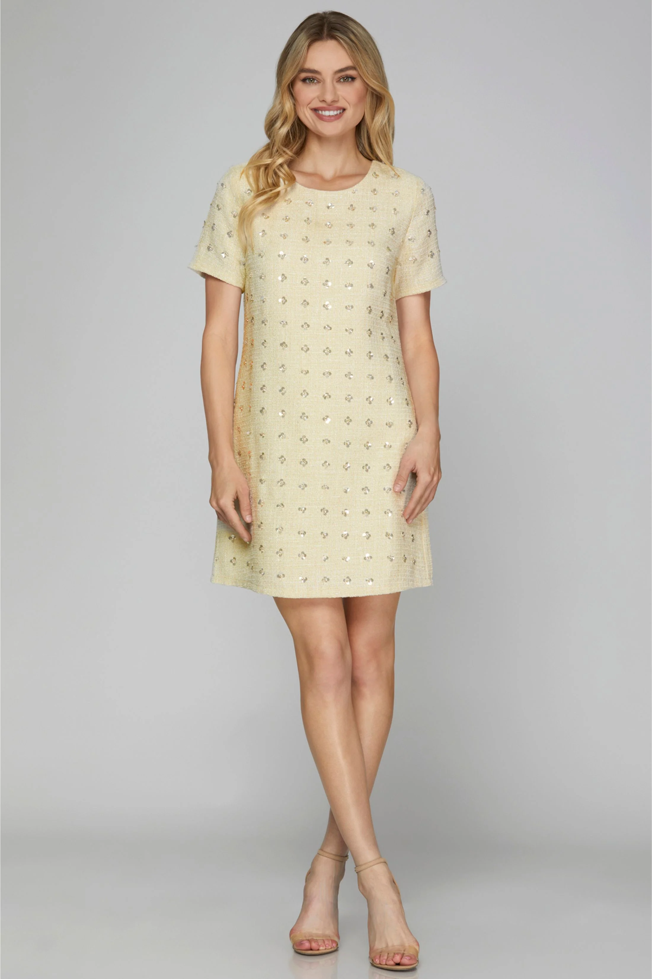 Image of Ayers Tweed Mini Dress