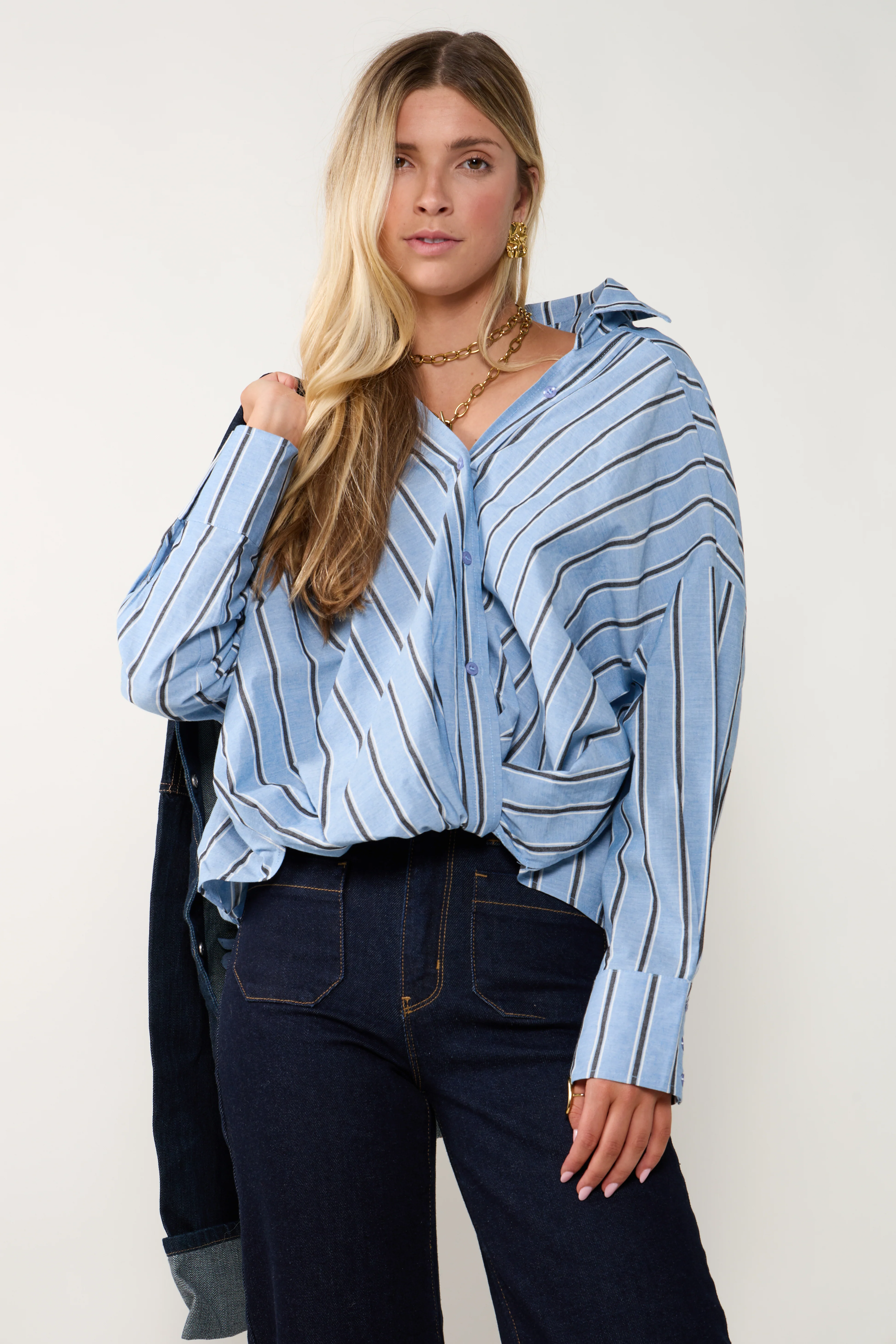 Image of Blair Striped Top