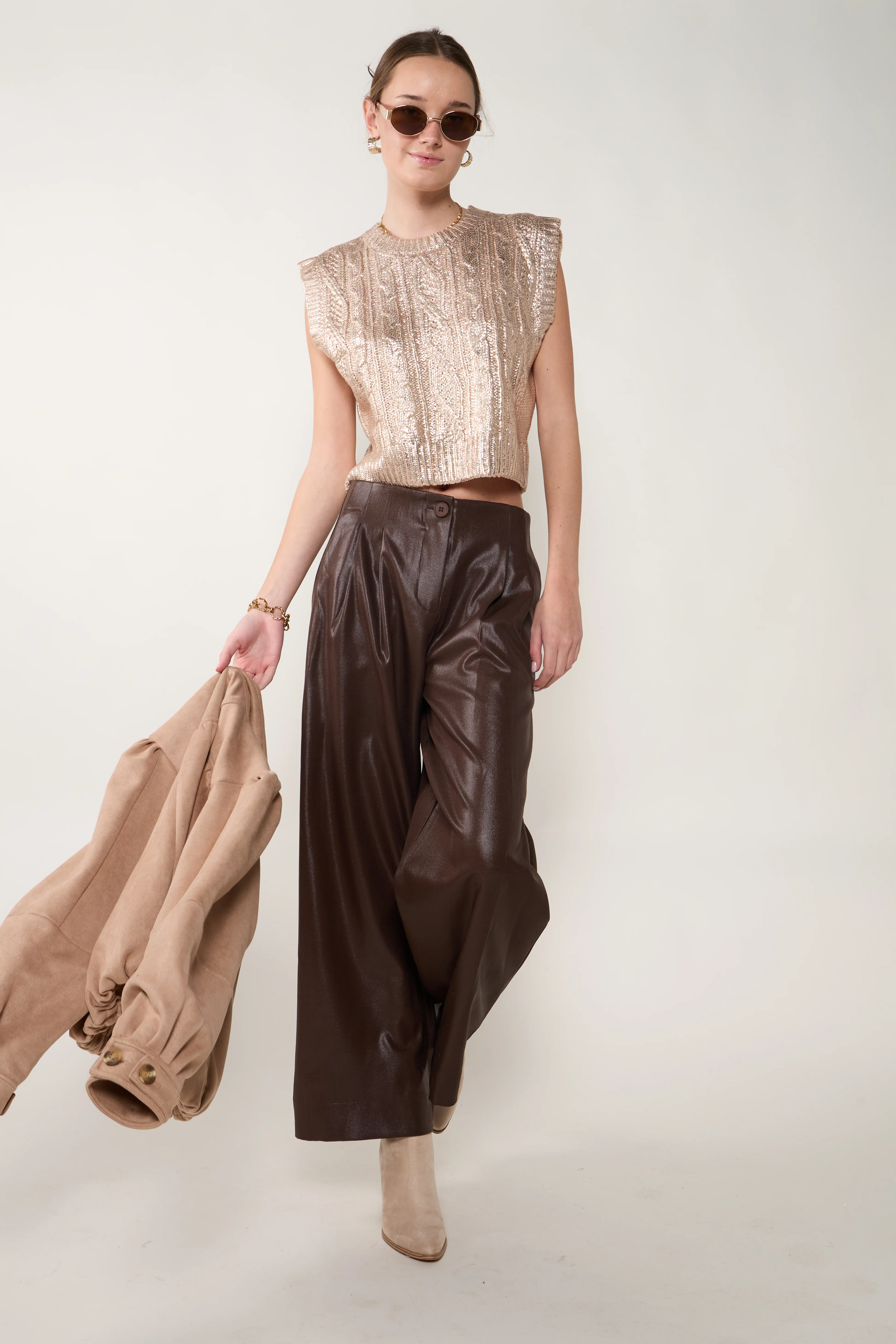 Image of Tinsley High Waist Wide Pants