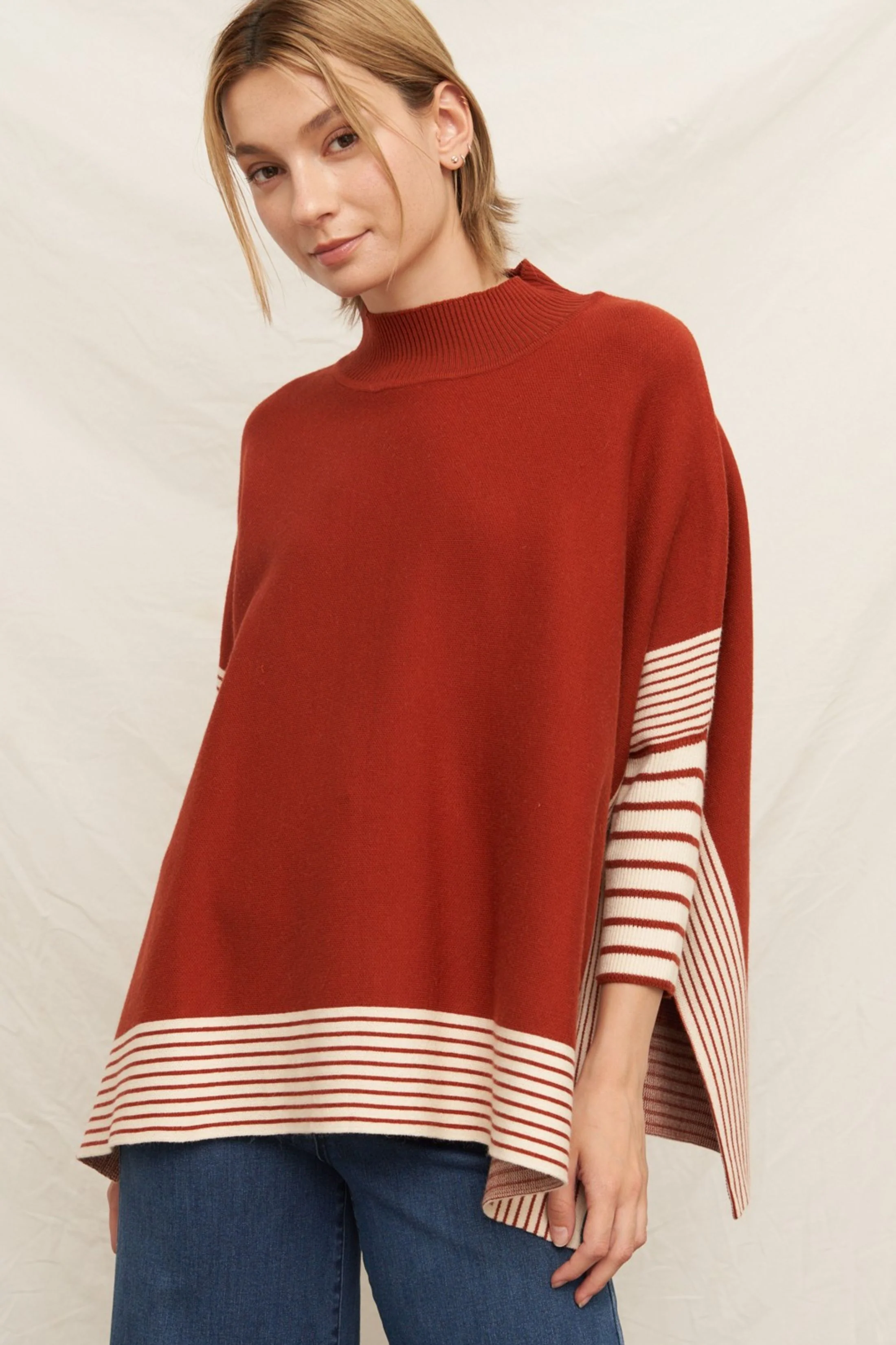 Image of Ginger Oversized Cape Sweater