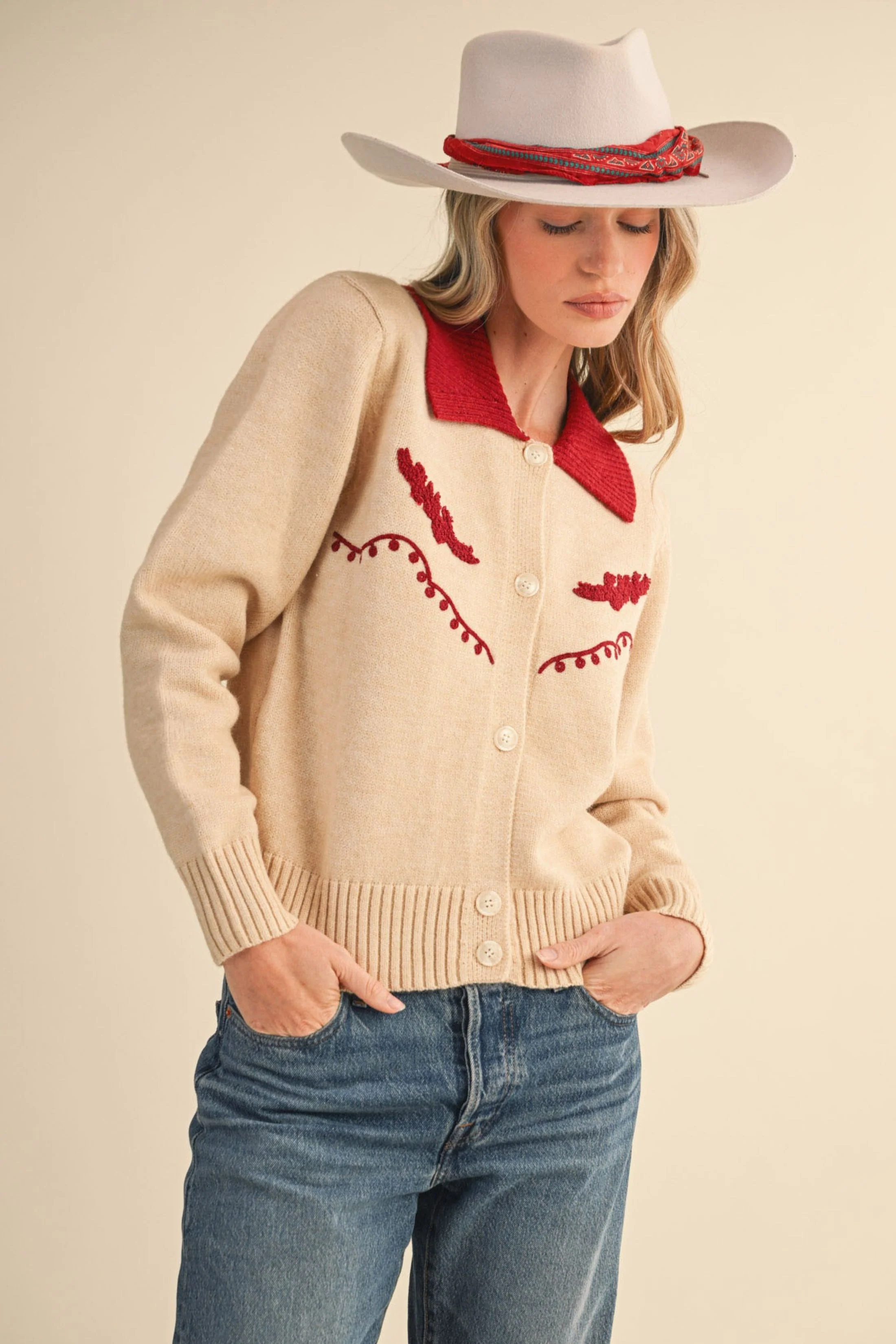 Image of Hazel Western Sweater