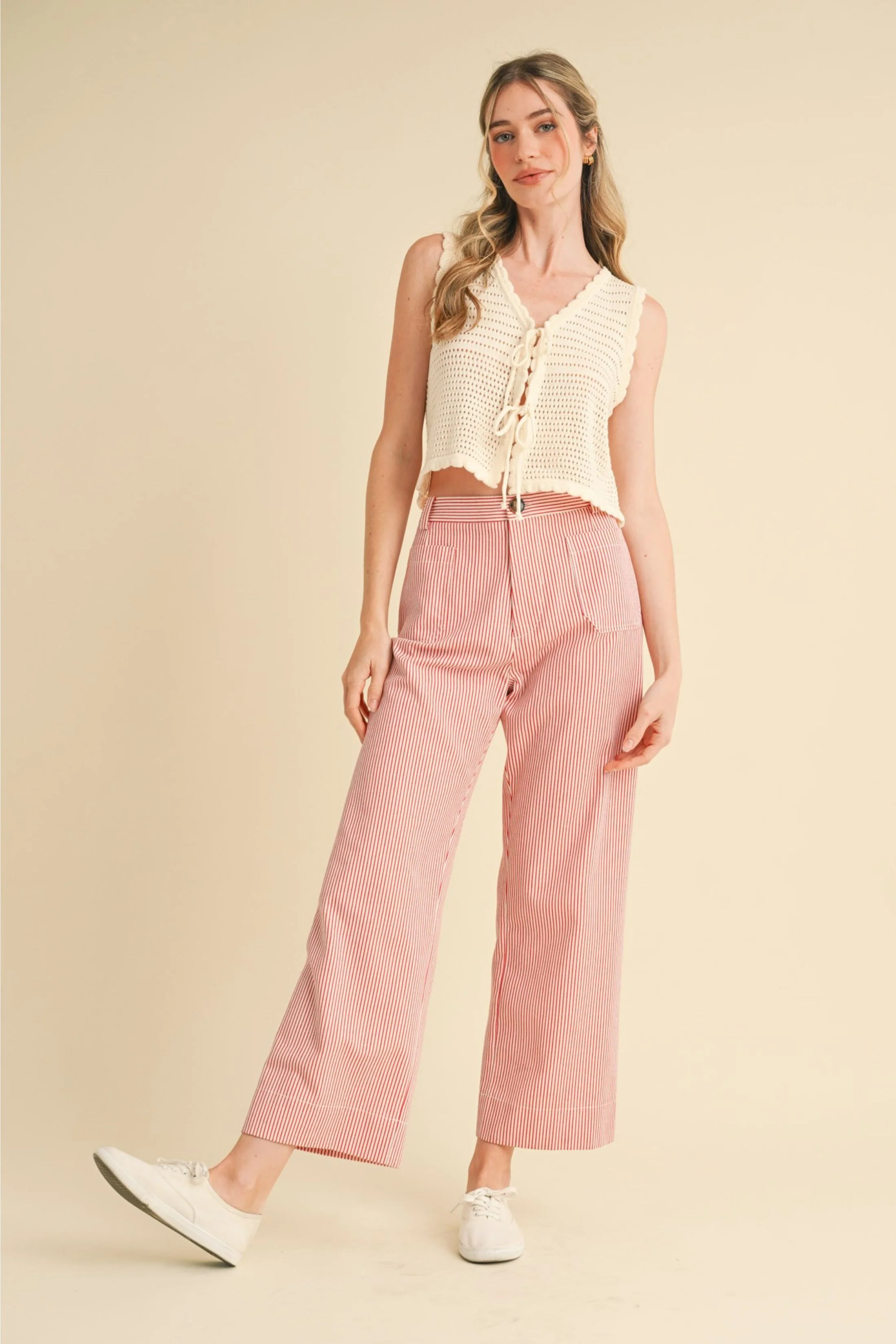 Image of Jade Striped Pants