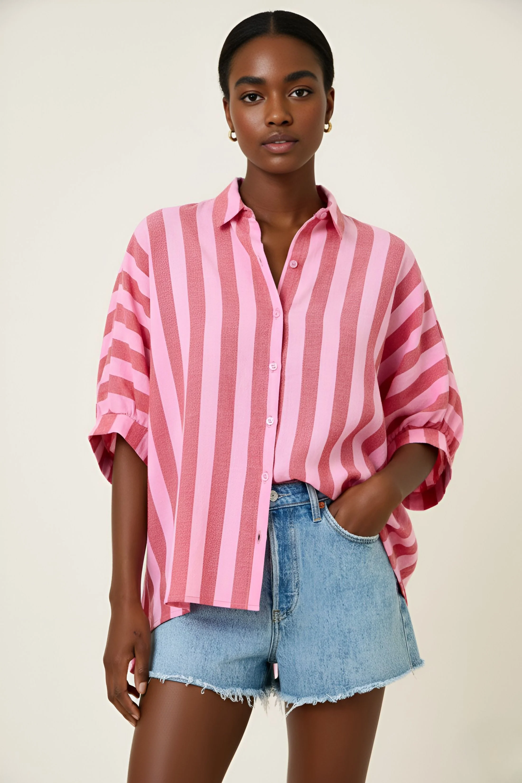 Image of Lily Striped Top