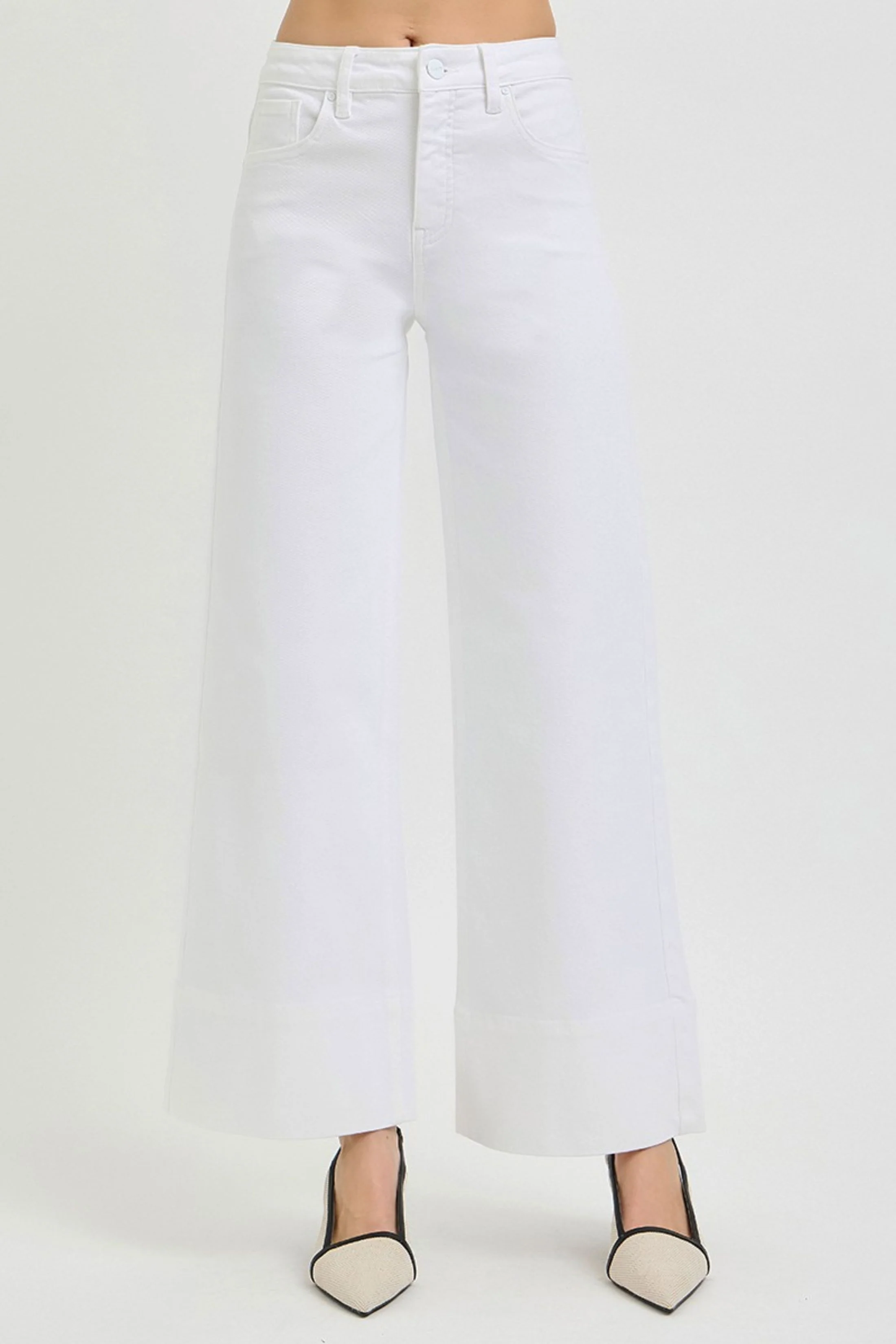 Image of Logan Cropped Wide Jeans