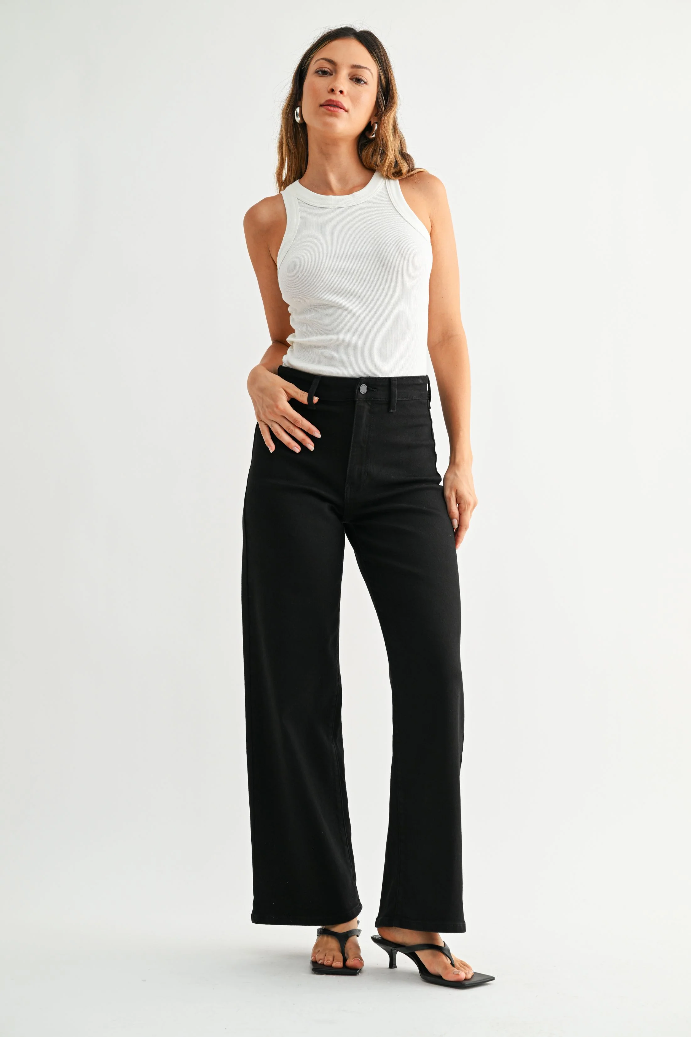 Image of Jenna Hidden Pocket Trouser