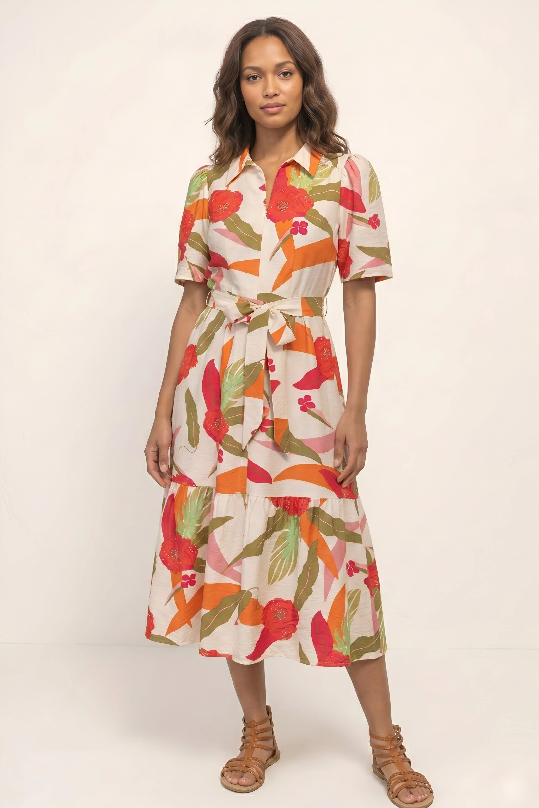 Image of Riley Floral Maxi Dress