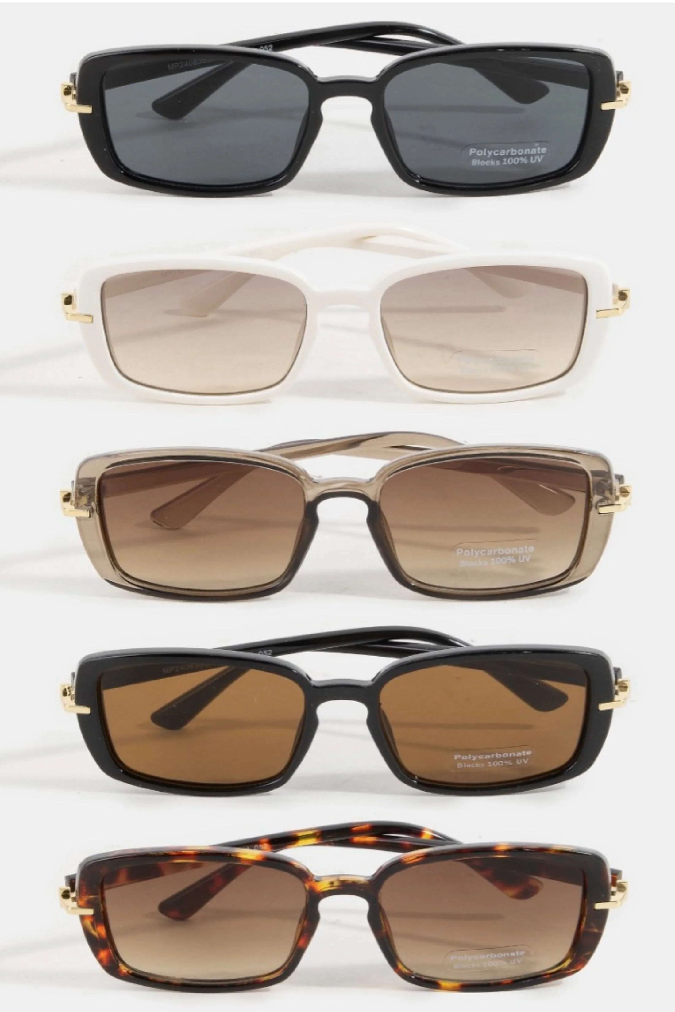 Image of Rectangle Frame Sunglasses