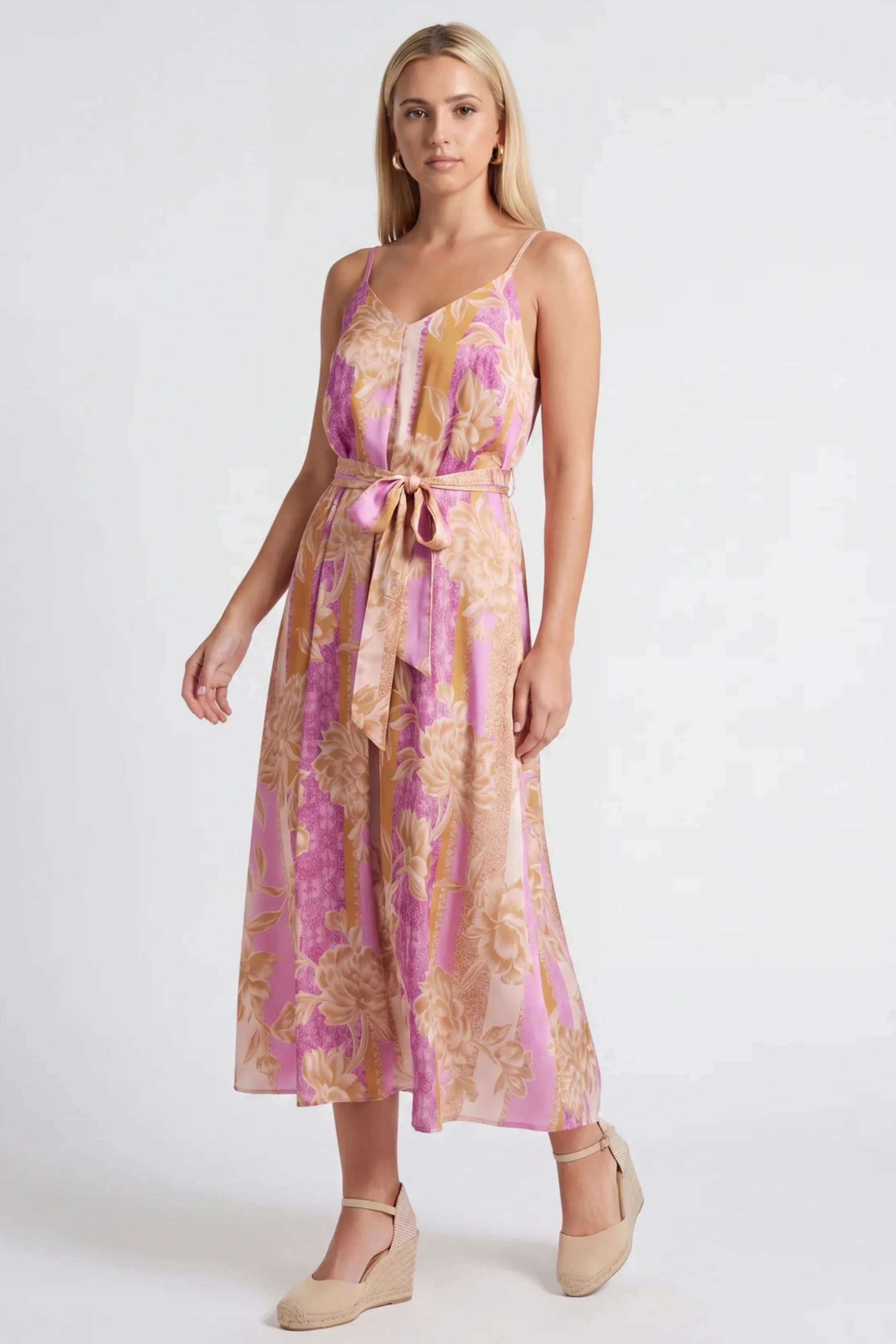 Image of Maggie Riviera Bloom Extra Flared Maxi Dress